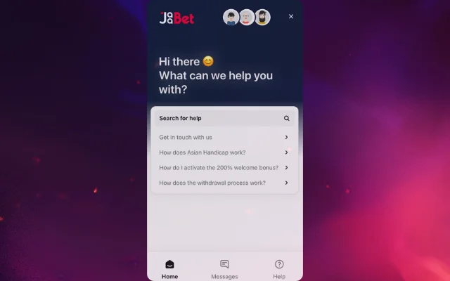 Jaabet support